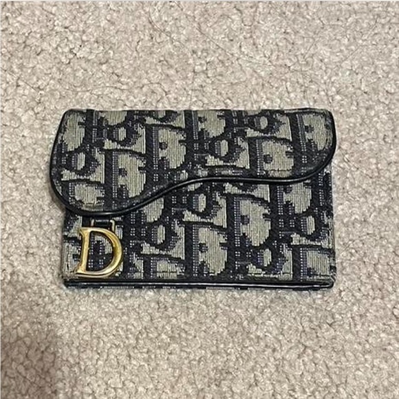 AUTHENTIC Christian Dior Signature Oblique Cardholder - Picture 1 of 8